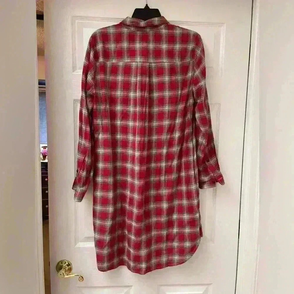 Madewell women’s flannel shirt dress size S - Picture 4 of 4